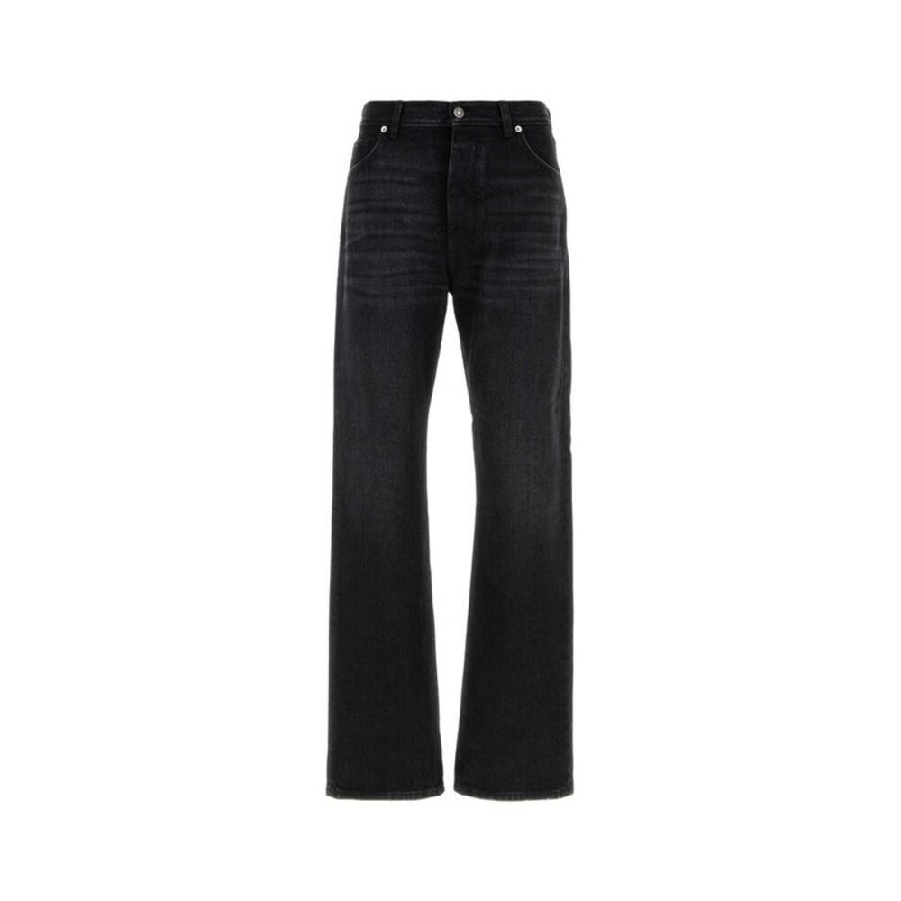 Fendi Men Black Denim Jeans